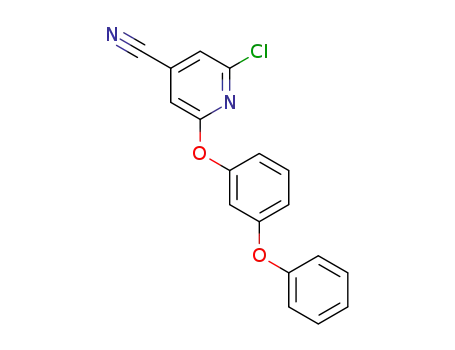 2-chloro-6-(3-phenoxyphenoxy)isonicotinonitrile