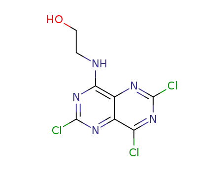 2-(2,6,8-trichloropyrimido[5 ,4-d]pyrimidin-4-ylamino)ethanol
