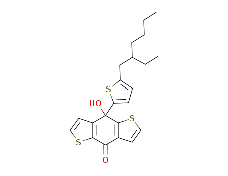 4,8-dihydrobenzo[1,2-b:4,5-b']dithiophene-4-hydroxy-4-(2-(2-ethylhexyl)thiophen)-8-one