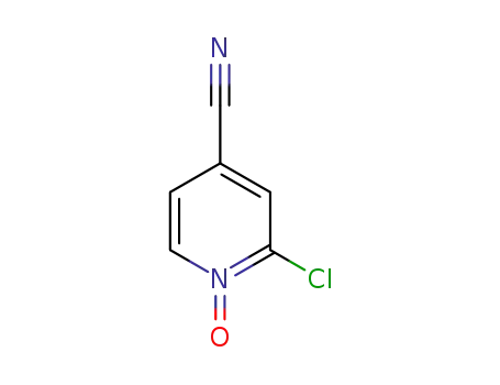 2-chloro-4-cyanopyridine 1-oxide