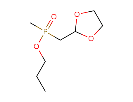 2-(propoxy(methylphosphoryl))acetaldehyde ethylene acetal
