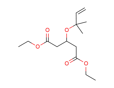 diethyl 3-(1,1-dimethylallyloxy)glutarate