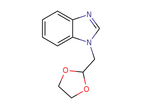 1-((1,3-dioxolan-2-yl)methyl)-1H-benzo[d]imidazole