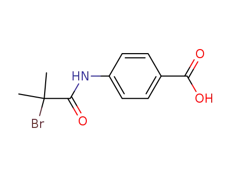 4-(α-bromo-isobutyrylamino)-benzoic acid
