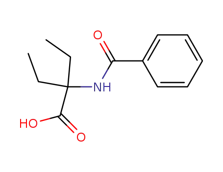 2-ethyl-2-benzoylamino-butyric acid