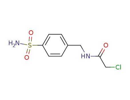 Acetamide,2-chloro-N-p-sulfamoylbenzyl- (6CI)