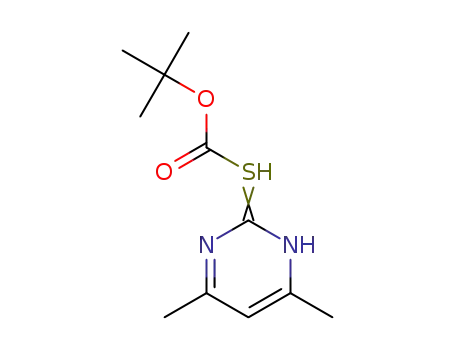 S-tert-butoxycarbonyl-2-thioxo-4,6-dimethylpyrimidine