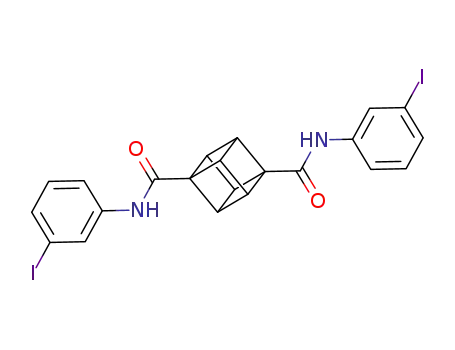 N1,N4-bis(3’-iodophenyl)cubane-1,4-dicarboxamide