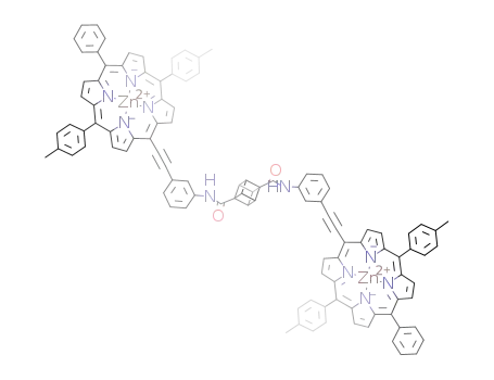 N1,N4-bis[3’-{(10’’,20’’-bis(4’-methylphenyl)-15’’-phenylporphyrinato)zinc(II)-5’’-yl}phenylacetylene]cubane-1,4-dicarboxamide