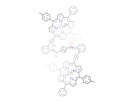 N1,N4-bis[2’-{(10’’,20’’-bis(4’-methylphenyl)-15’’-phenylporphyrinato)zinc(II)-5’’-yl}phenylacetylene]cubane-1,4-dicarboxamide