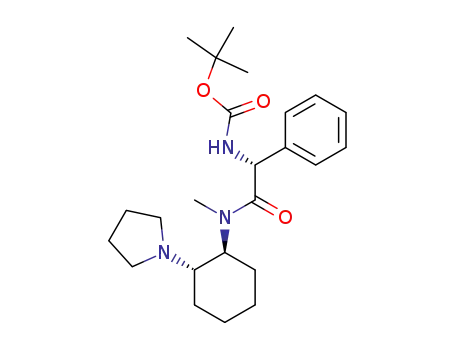 {(R)-[Methyl-((1S,2S)-2-pyrrolidin-1-yl-cyclohexyl)-carbamoyl]-phenyl-methyl}-carbamic acid tert-butyl ester