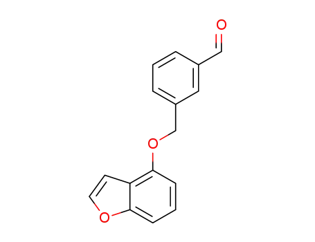 3-((benzofuran-4-oxy)methyl) benzaldehyde