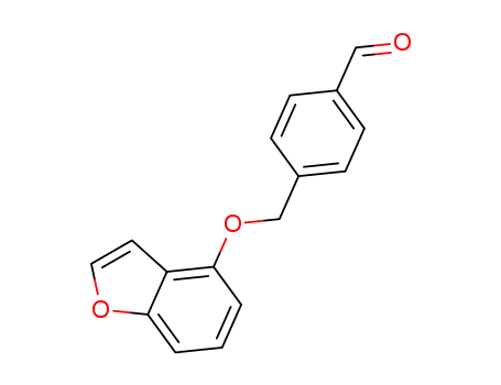 4-((benzofuran-4-oxy)methyl)benzaldehyde