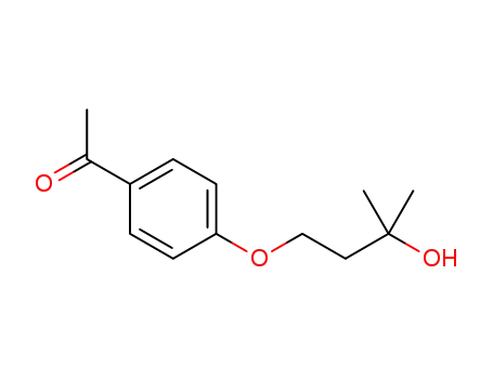 1-(4-(3-hydroxy-3-methylbutoxy)phenyl)ethan-1-one