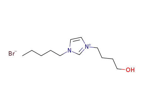 3-(4-hydroxybutyl)-1-pentyl-1H-imidazol-3-ium bromide