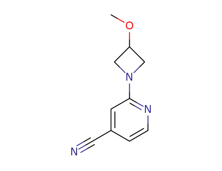 2-(3-methoxyazetidin-1-yl)isonicotinonitrile