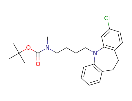 tert-butyl [4-(3-chloro-10,11-dihydro-5H-dibenzo[b,f]azepin-5-yl)butyl]methylcarbamate