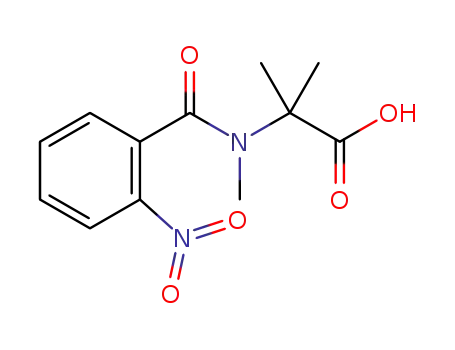 2-methyl-2-(N-methyl-2-nitrobenzamido)propanoic acid