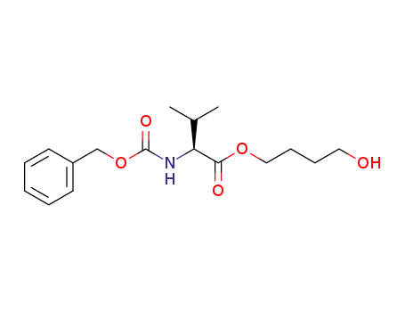 4-hydroxybutyl ((benzyloxy)carbonyl)-L-valinate