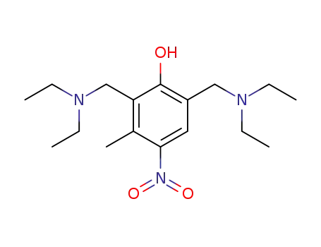 2,6-bis(diethylaminomethyl)-3-methyl-4-nitrophenol