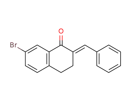 7-benzylidene-2-bromo-α-tetralone