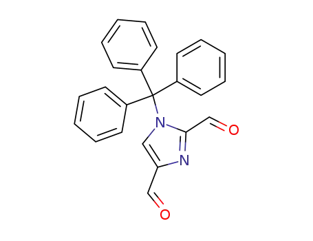 1-tritylimidazole-2,4-dicarboxaldehyde