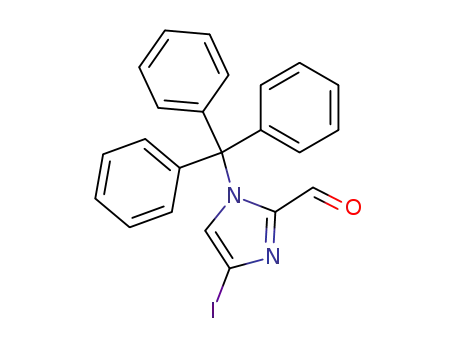 4-iodo-2-formyl-1-tritylimidazole