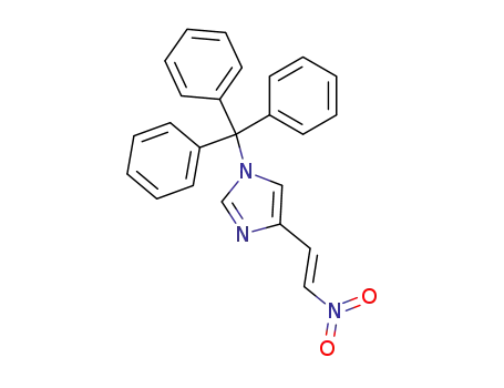 4-(E)-(2-nitroethenyl)-1-(triphenylmethyl)-1H-imidazole