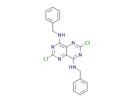 4,8-bis(benzylamino)-2,6-dichloropyrimido[5,4-d]pyrimidine