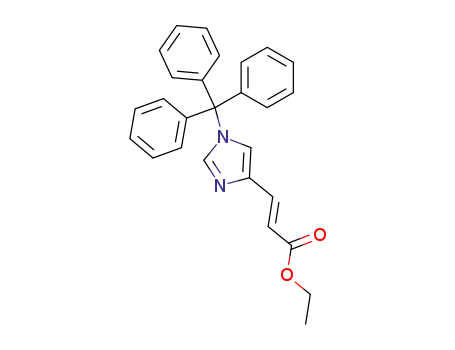 (E)-3-(1-triphenylmethyl-1H-imidazol-4-yl)-2-propenoic acid ethyl ester