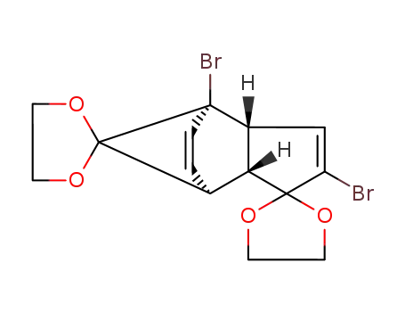 endo-2,4-dibromodicyclopentadiene-1,8-dione 1,8-bis(ethylene acetal)