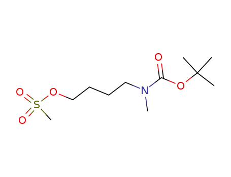 methanesulfonic acid 4-(tert-butoxycarbonyl-methyl-amino)-butyl ester