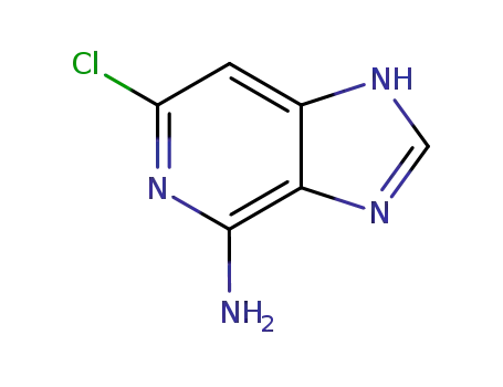 2-chloro-3-deazaadenine