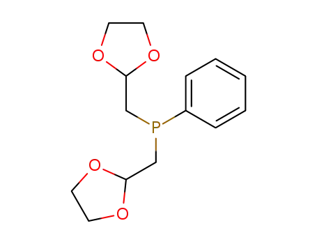 Bis(1,3-dioxolanyl-2-methyl)phenylphosphan