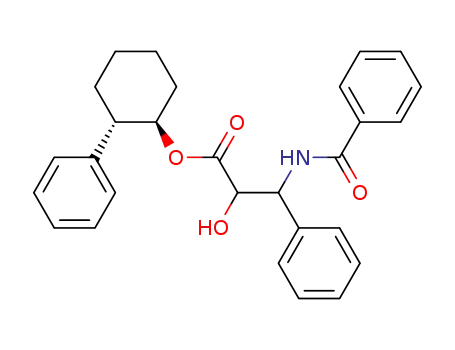 3-Benzoylamino-2-hydroxy-3-phenyl-propionic acid (1R,2S)-2-phenyl-cyclohexyl ester