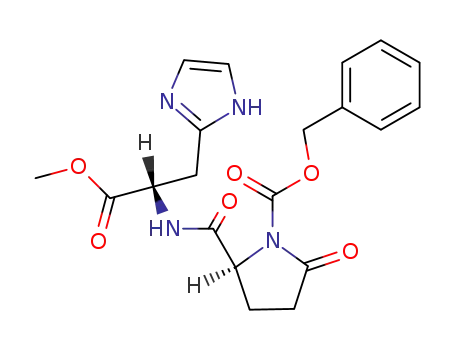 N-Z-L-pyroglutamyl-L-histidine methyl ester