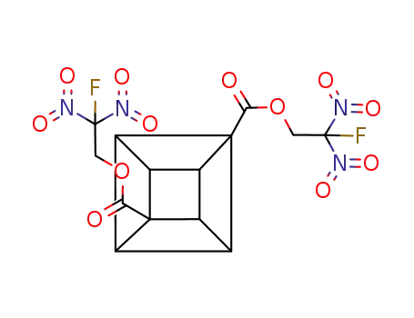 bis(2-fluoro-2,2-dinitroethyl) pentacyclo<4.2.0.02,5.03,8.04,7>octane-1,4-dicarboxylate