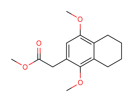 methyl 1,2,3,4-tetrahydro-5,8-dimethoxy-6-naphthylacetate