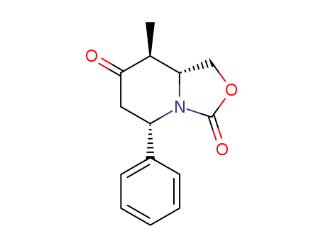 (2R,3S,6S)-1-aza-3-methyl-6-phenyl-8-oxa-4,7-dioxobicyclo[4.3.0]nonane
