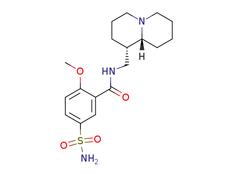 2-Methoxy-N-[(1S,9aR)-1-(octahydro-quinolizin-1-yl)methyl]-5-sulfamoyl-benzamide