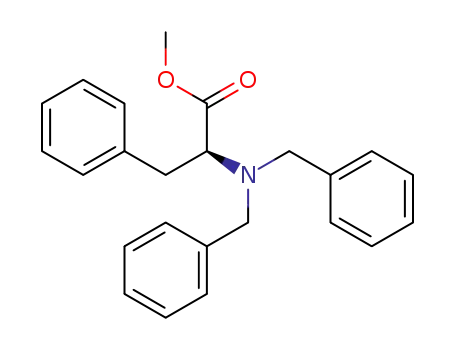 Molecular Structure of 184774-09-2 (N,N-Dibenzyl-L-phenylalanine methyl ester)