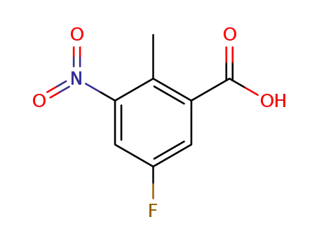 2-methyl-3-nitro-5-fluorobenzoic acid