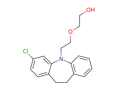 2-(2-(3-chloro-10,11-dihydro-5H-dibenz[b,f]azepin-5-yl)ethoxy)ethanol