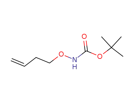 N-(but-3-en-1-yloxy)carbamic acid 1,1-dimethylethyl ester