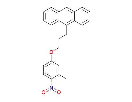 9-[3-(3-methyl-4-nitrophenoxy)propyl]anthracene