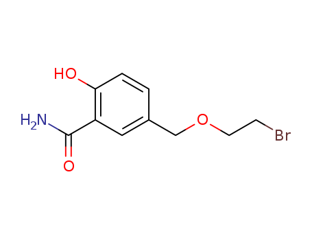 Benzamide, 5-[(2-bromoethoxy)methyl]-2-hydroxy-