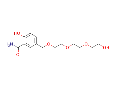 2-hydroxy-5-{2-[2-(2-hydroxy-ethoxy)-ethoxy]-ethoxymethyl}-benzamide