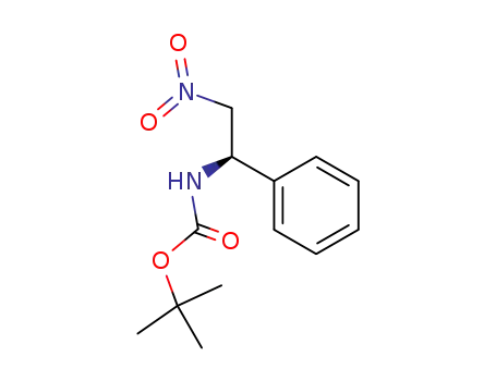 Carbamic acid, [(1R)-2-nitro-1-phenylethyl]-, 1,1-dimethylethyl ester