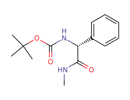 tert-butyl (R)-(methylcarbamoyl)(phenyl)methylcarbamate