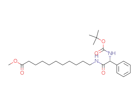 methyl 11-({(2R)-2-[(tert-butoxycarbonyl)amino]-2-phenylethanoyl}amino)undecanoate